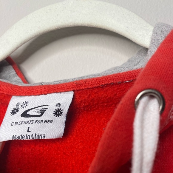 Nebraska Huskers Zip-Up Hoodie Sweatshirt - Size Large - Picture 3 of 3